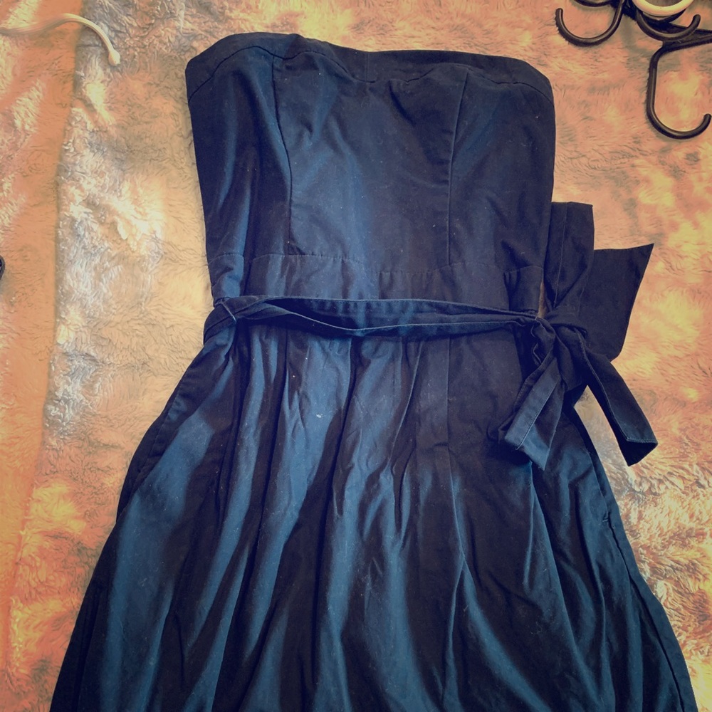 Navy mini dress